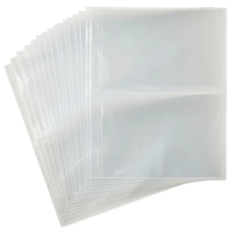 Hallmark Small 2-Pocket Recipe Album Refill Pages 3 Hallmark Small 2-Pocket Recipe Album Refill Pages