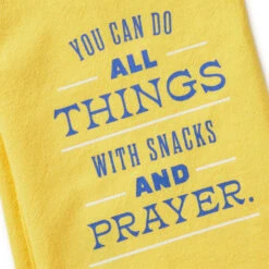 Hallmark Snacks And Prayer Tea Towel, 18x26 -Hallmark Shop Snacks and Prayers Kitchen Towel 1SNN1206 03