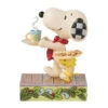Enesco Jim Shore Peanuts Snoopy And Woodstock Cookies For Santa Figurine, 5" -Hallmark Shop Snoopy and Woodstock Cookies and Cocoa for Santa 6017233 01
