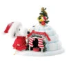 Enesco Peanuts Snoopy With Puffer Igloo Figurine, 7" -Hallmark Shop Snoopys Puffer Igloo Christmas Figurine 6016485 01