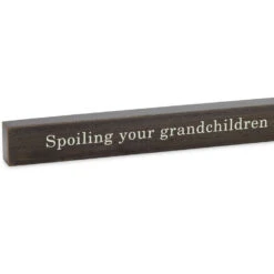 Hallmark Spoiling Your Grandchildren Best Payback Wood Quote Sign, 23.5x2 8 Hallmark Spoiling Your Grandchildren Best Payback Wood Quote Sign, 23.5x2 -Hallmark Shop Spoiling Your Grandchildren Wood Quote Sign 1WOD3178 03