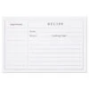 Hallmark Standard Recipe Cards, Pack Of 36 -Hallmark Shop Standard Recipe Cards 1TOG1037 01