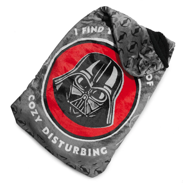 Hallmark Star Wars™ Darth Vader™ Hooded Blanket, 70x50 3 Hallmark Star Wars™ Darth Vader™ Hooded Blanket, 70x50