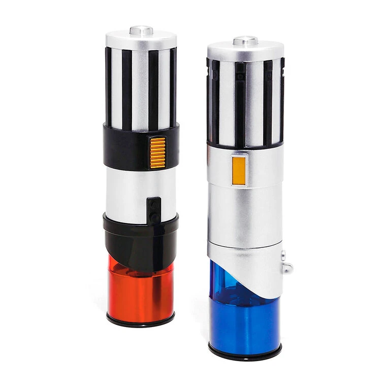 Star Wars Lightsaber Electric Salt & Pepper Grinders 3 Star Wars Lightsaber Electric Salt & Pepper Grinders