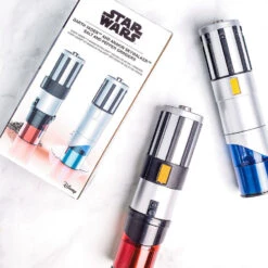 Star Wars Lightsaber Electric Salt & Pepper Grinders 7 Star Wars Lightsaber Electric Salt & Pepper Grinders -Hallmark Shop Star Wars Lightsaber Electric Salt Pepper Grinders SPSRWLVAD 03