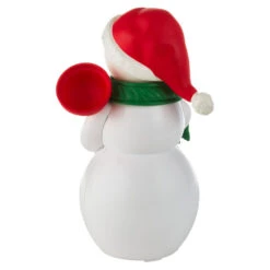 Hallmark Jolly In The John Holiday Snowman With Sound -Hallmark Shop Talking and Singing Snowman Bathroom Decoration 1KCX2027 02