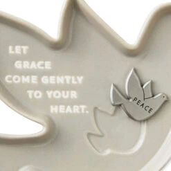 Hallmark Dove-Shaped Trinket Dish With Token -Hallmark Shop Taupe DoveShaped Trinket Dish With Token 1BIT2006 05