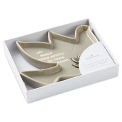 Hallmark Dove-Shaped Trinket Dish With Token -Hallmark Shop Taupe DoveShaped Trinket Dish With Token 1BIT2006 06