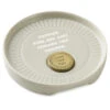 Hallmark Sun And Rays Round Trinket Dish With Token -Hallmark Shop Taupe Round Trinket Dish With Token 1BIT2008 01