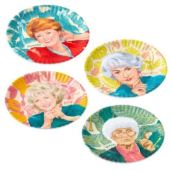 Hallmark The Golden Girls Appetizer Plates, Set Of 4