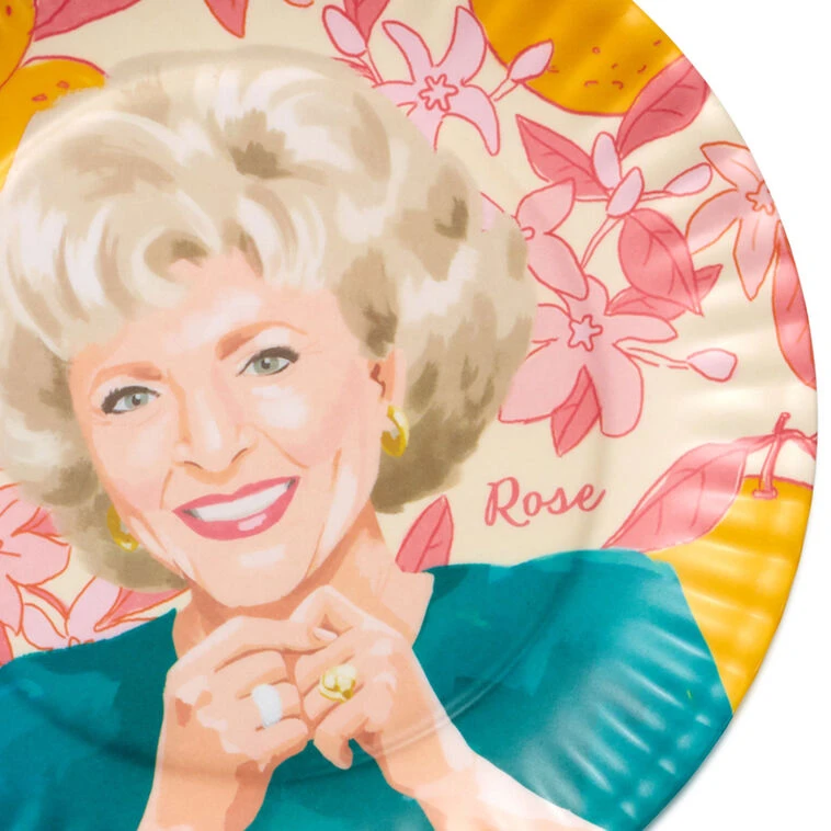 Hallmark The Golden Girls Appetizer Plates, Set Of 4 4 Hallmark The Golden Girls Appetizer Plates, Set Of 4 - Image 2