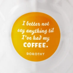 Hallmark The Golden Girls Dorothy Zbornak Sculpted Mug, 14.5 Oz. 9 Hallmark The Golden Girls Dorothy Zbornak Sculpted Mug, 14.5 Oz. -Hallmark Shop The Golden Girls Dorothy Zbornak Sculpted Ceramic Mug 1GOL1060 04