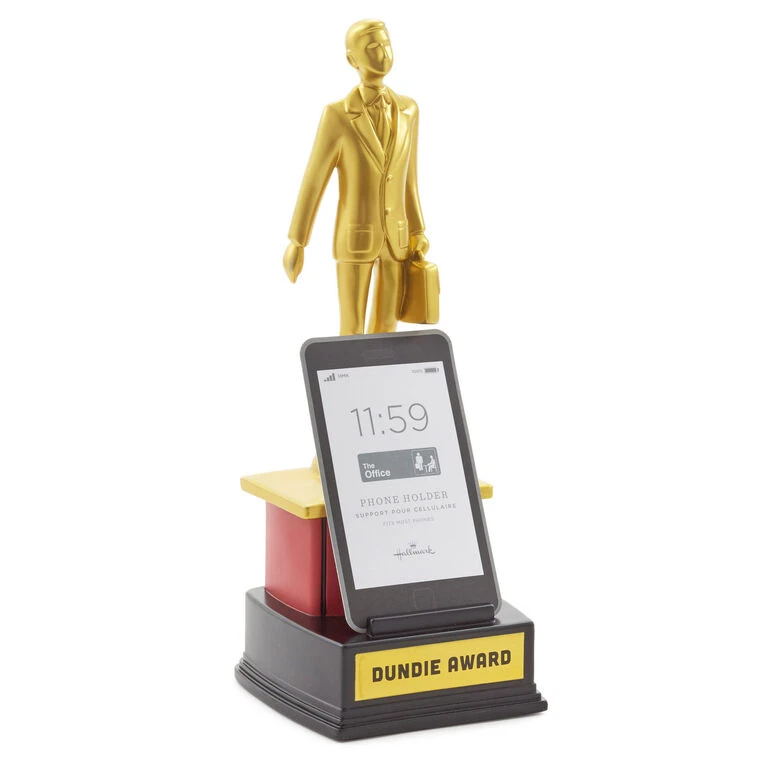 Hallmark The Office Dundie Award Smartphone Holder 6 Hallmark The Office Dundie Award Smartphone Holder - Image 4