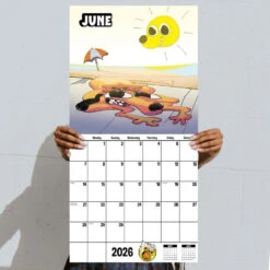 Time Factory This Is Fine Cartoons Funny 2026 Wall Calendar -Hallmark Shop This Is Fine Cartoons Funny 2026 Wall Calendar 261145 03