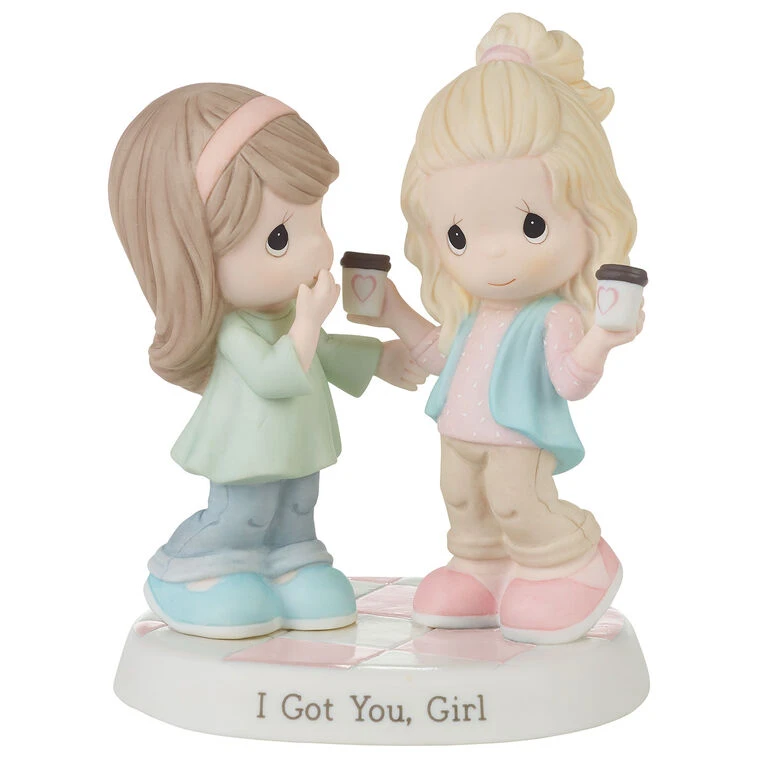 Precious Moments I Got You, Girl Figurine, 5.8" 3 Precious Moments I Got You, Girl Figurine, 5.8"