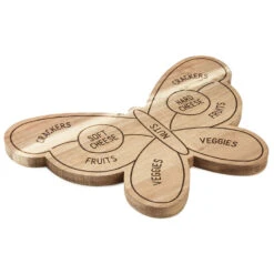 Hallmark Floral Butterfly Charcuterie Board -Hallmark Shop TwoSided ButterflyShaped Charcuterie Board 1ART1041 04