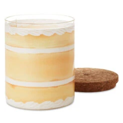 Hallmark Vanilla Cake And Buttercream Scented 2-Wick Jar Candle, 14.5 Oz. -Hallmark Shop Vanilla Cake and Buttercream Scented Jar Candle 1CND1002 03