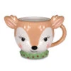 Hallmark Sculpted Reindeer Mug, 15.9 Oz. -Hallmark Shop Vintage Reindeer Sculpted Mug 1XKT6042 01