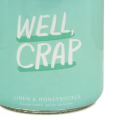 Hallmark Well, Crap Linen And Honeysuckle Scented Jar Candle, 7 Oz. -Hallmark Shop Well Crap Linen and Honeysuckle Scented Jar Candle 1FCD1024 04