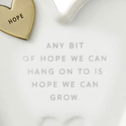 Hallmark Heart-Shaped Trinket Dish With Token -Hallmark Shop White HeartShaped Trinket Dish With Token 1BIT2007 05