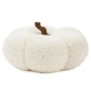 Hallmark White Plush Fabric Pumpkin Fall Decoration -Hallmark Shop White Plush Fabric Pumpkin Fall Decoration 1FAL1903 01