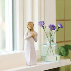 Willow Tree Here For You Girl Figurine, 5" -Hallmark Shop Willow Tree Here for You Girl Figurine 28311 03