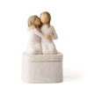 Willow Tree Sister Mine Figurine Trinket Box -Hallmark Shop Willow Tree Sisters Figurine Trinket Box 28237 01