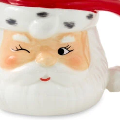 Hallmark Winking Santa Holiday Sculpted Mug, 23.5 Oz. -Hallmark Shop Winking Santa Holiday Sculpted Mug 1XKT5513 03