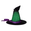 Hallmark Witch's Hat Motion-Activated Decoration With Light And Sound -Hallmark Shop Witchs Hat MotionActivated Halloween Decoration 1HGN2008 03