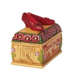 Enesco Jim Shore The Wizard Of Oz Ruby Slippers Trinket Box, 3.5" -Hallmark Shop Wizard of Oz by Jim Shore Ruby Slippers Trinket Box 6015041 03