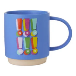Hallmark Woo Hoo Exclamation Points Mug, 16 Oz.