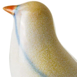 Hallmark Sculpted Goldfinch Figurine, 2.25" -Hallmark Shop Yellow and Gray Goldfinch Ceramic Bird Figurine 1SNN1190 03