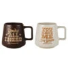Hallmark Yellowstone Beth Dutton And Rip Wheeler Mugs, Set Of 2 -Hallmark Shop Yellowstone Beth and Rip Retro Ceramic Mug Set 1PCL1075 01