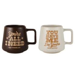 Hallmark Yellowstone Beth Dutton And Rip Wheeler Mugs, Set Of 2