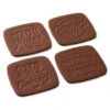 Hallmark Yellowstone Dutton Ranch Bonded Leather Coasters, Set Of 4 -Hallmark Shop Yellowstone Dutton Ranch Bonded Leather Coaster Set 1PCL1079 01