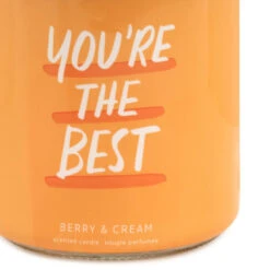 Hallmark You're The Best Berry And Cream Scented Jar Candle, 7 Oz. 9 Hallmark You're The Best Berry And Cream Scented Jar Candle, 7 Oz. -Hallmark Shop Youre the Best Berry and Cream Scented Jar Candle 1FCD1025 04